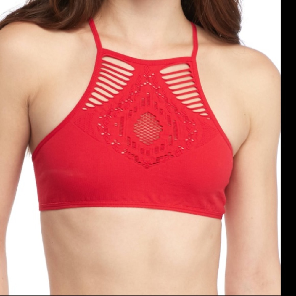 Free People Intimately Hanalei High Neck Bralette